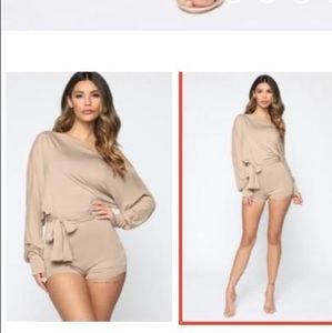 Beige romper